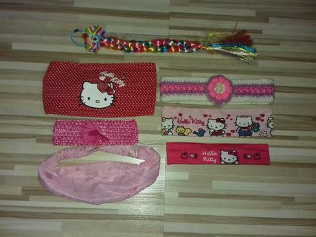 Čelenky + cofik do vlasov na gumičke, 