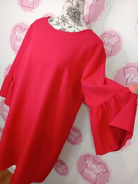 Cyklámenove šaty, reserved,44