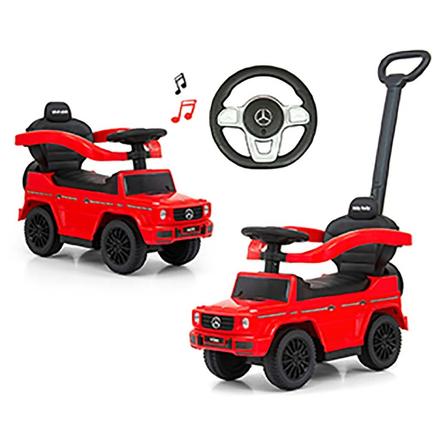 Detské odrážadlo s vodiacou tyčou mercedes g350d, 