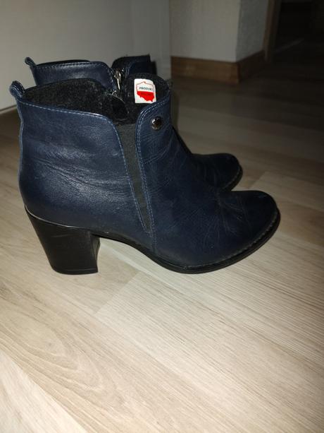 Kožené čižmy veľ.39, 39