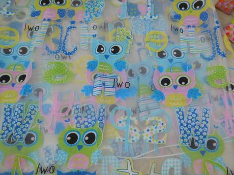 Závesy do detskej izby sova, 