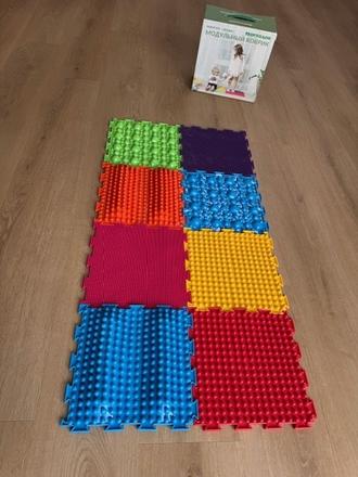 Ortopedické masážne puzzle 8 ks, 