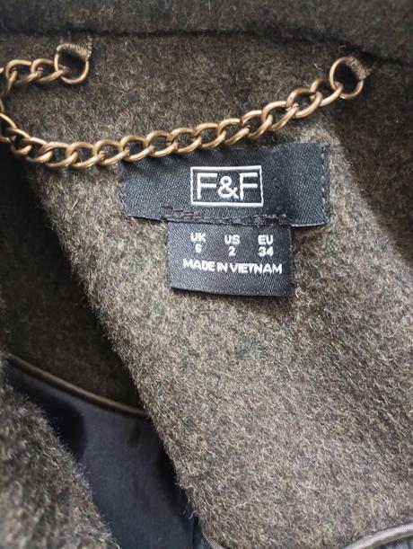 F&f kabátové sako 36, f&f,34