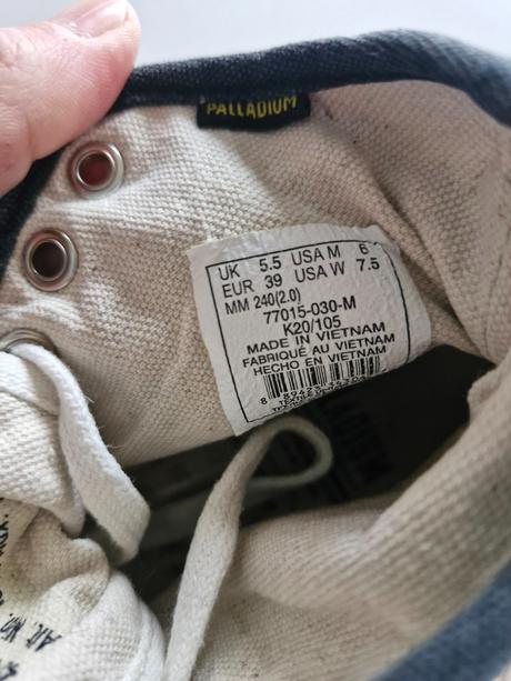 Tenisky palladium, 39