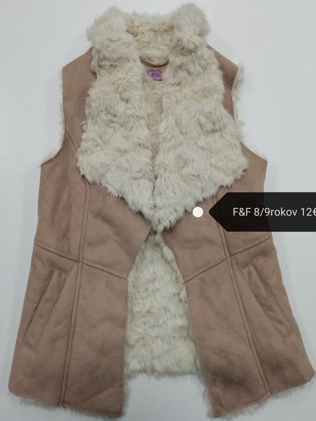 Kožušinová vesta, f&f,134
