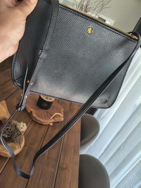 Ralph lauren luxusná kožená kabelka, ralph lauren