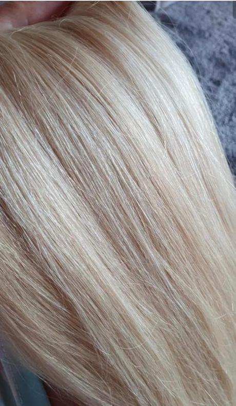Clip in ľudské vlasy blond 40cm,