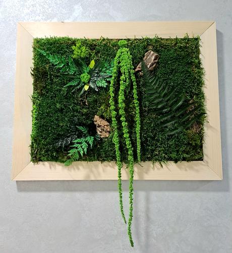 Machový obraz 50x40cm,