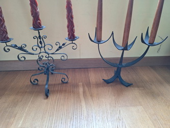 Ručne robené svietniky, 