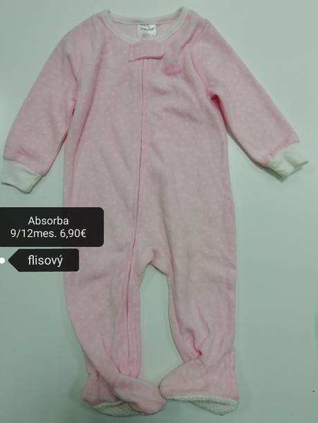 Flisový teplý overal dupačky, 80