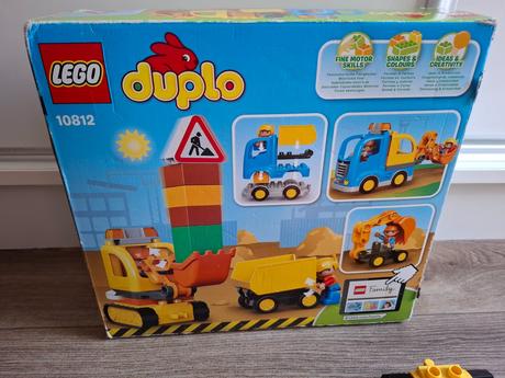 Duplo 10812 - bager a nakladne auto, 