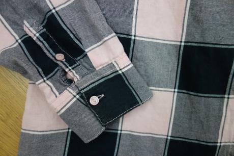 Tenká flanelová košeľa, h&m,158