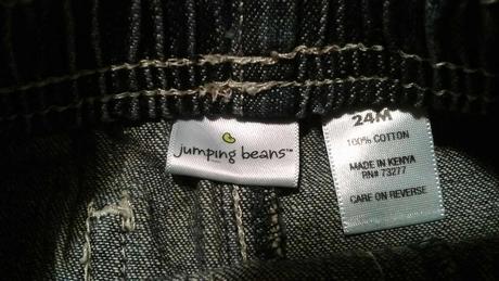 Krátke riflové nohavice, jumping beans,98