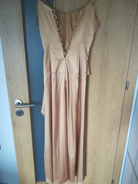 Zlaté korzetové šaty, 36/38, 38