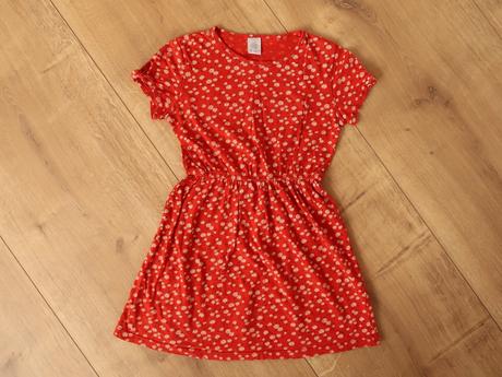 Letné šaty lindex 122/128 (6-8 r.) margarétky, lindex,122