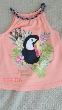 Letne tielko papagaj, palomino,104