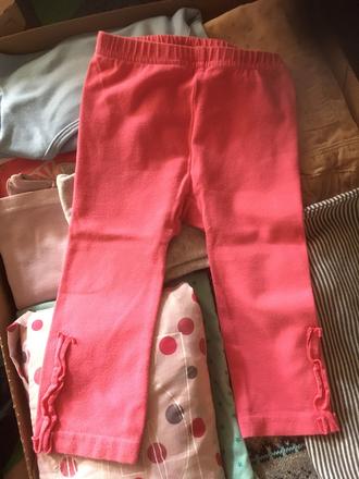 Krátke leginky 3/4 s ozdobou, 80