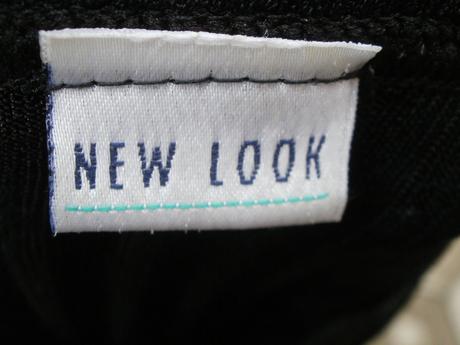 Čierne elastické tričko, new look,m