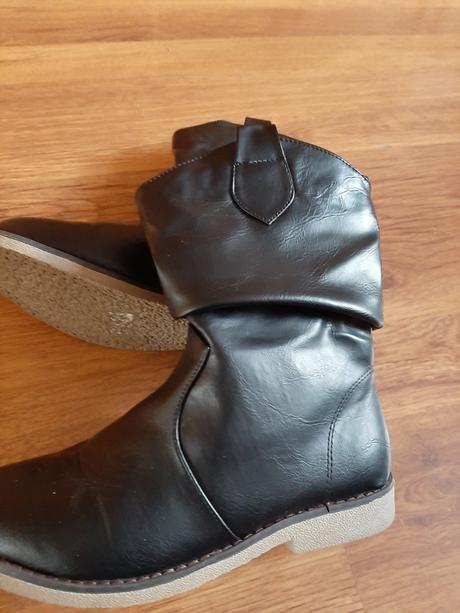 Čierne zimné čižmičky, 36