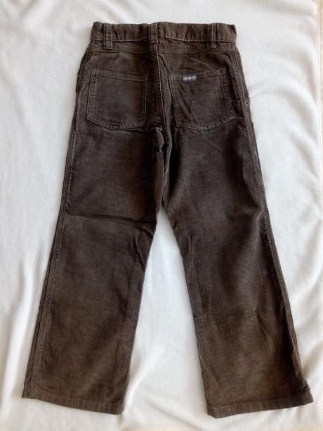 Menčestrové nohavice, denim co,128