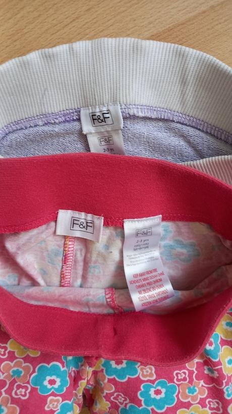 Dievčenské šortky vek 2 - 3, f&f,98