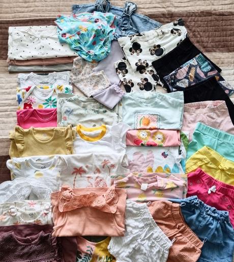 Balík letného oblečenia v.74, 68–80