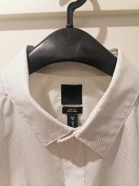 Košeľa h&m s bodkami veľkosť m, h&m,m
