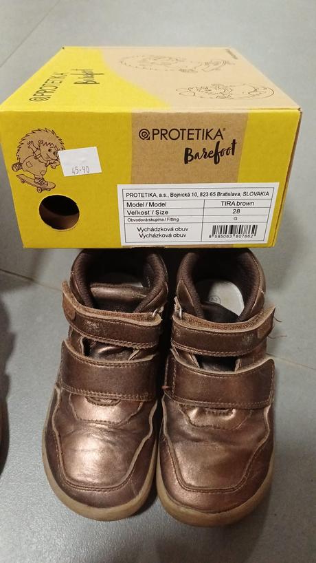 Celoročné topánky 28, protetika,28