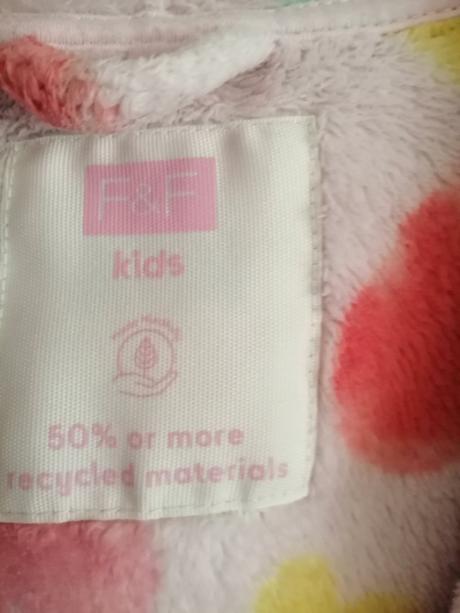 Župan pre dievčatka, viacfarebny vel. 128, f&f,128