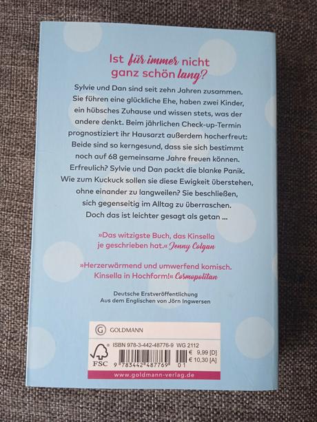 S.kinsella - muss es denn gleich für immer sein,