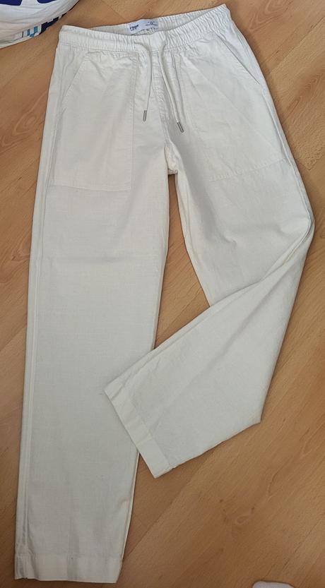 Ľanové nohavice, xs