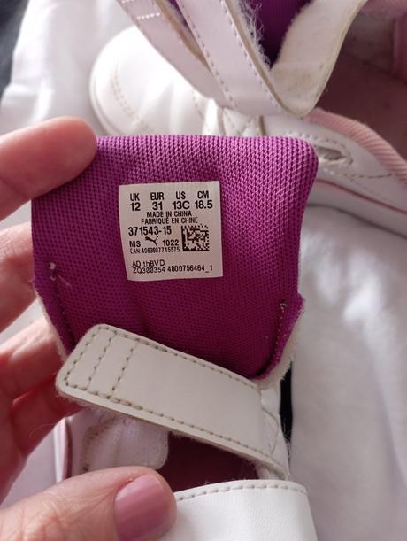 Biele tenistky puma 31, puma,31