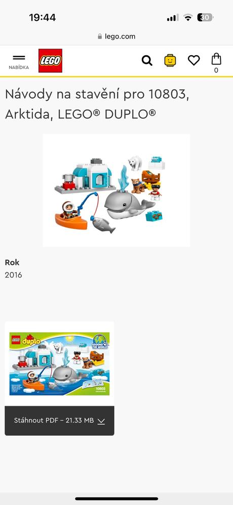 Lego duplo arktída,