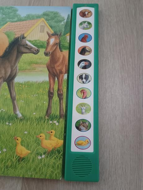 Zvuková kniha o zvieratkách na farme, 