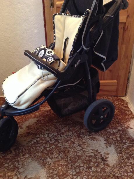 Fusak, navleky a ochrana na madlo,popruh, hauck