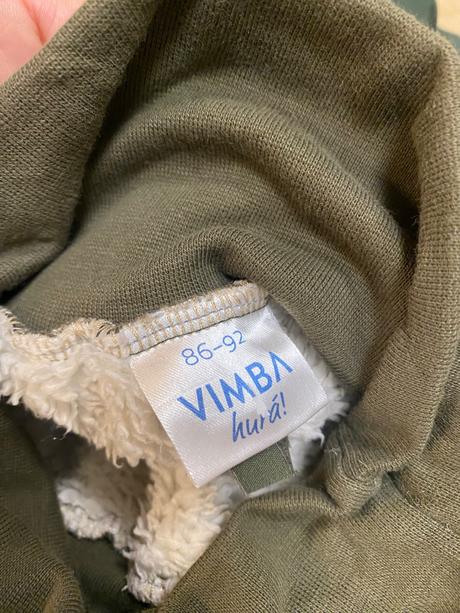 Vimba zimné softshellové nohavice 86/92, 92