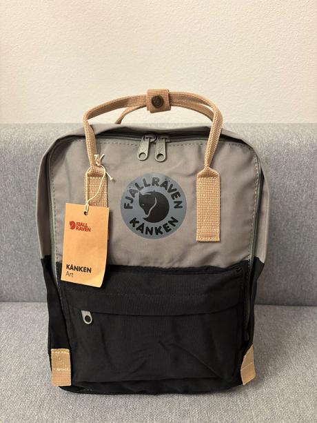 Batoh fjällräven kanken čierno-sivý, fjällräven