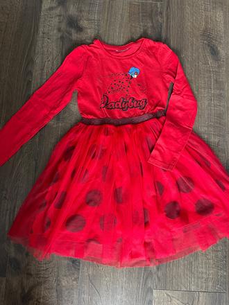 Dievčenské šaty beruška, disney,122