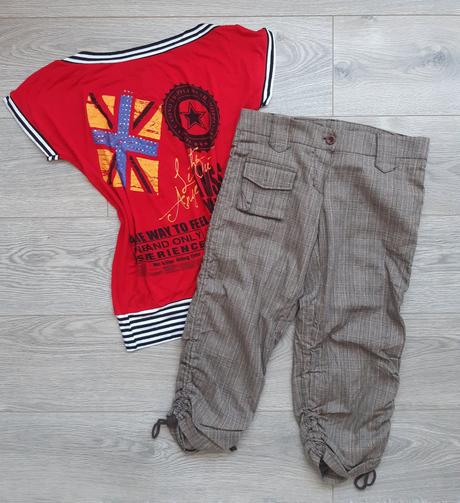 Hnede 3/4 nohavice, m