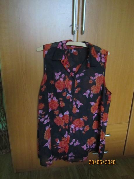 Šifónová blúzka 44, bonprix,44