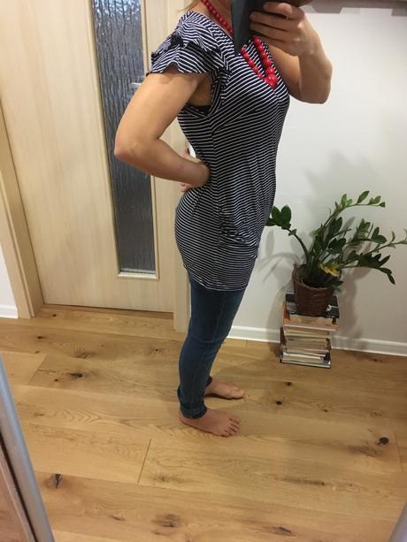 Mama tricko nove nenosene, h&m,38