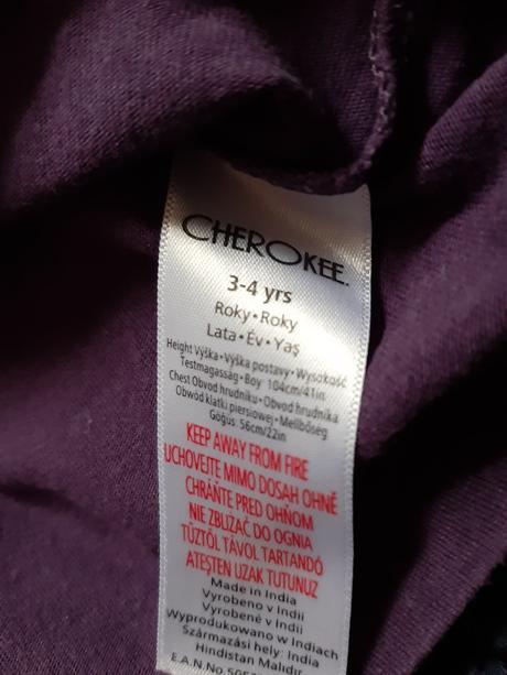 2x tričko s dlhým rukávom, cherokee,104