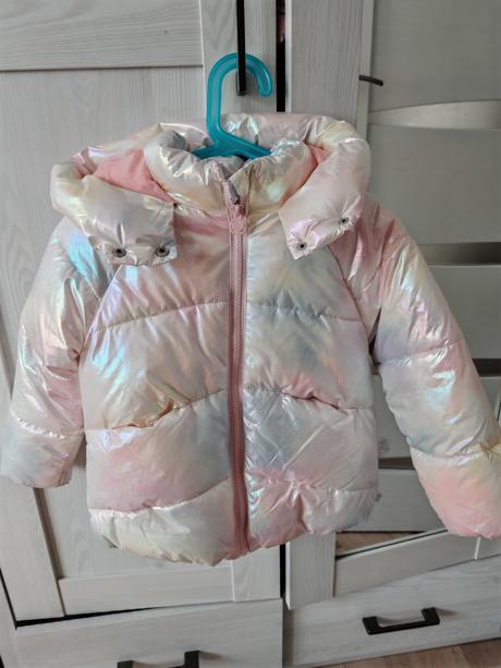 Úžasná biela menivá bundička 116, neolutujete, primark,116