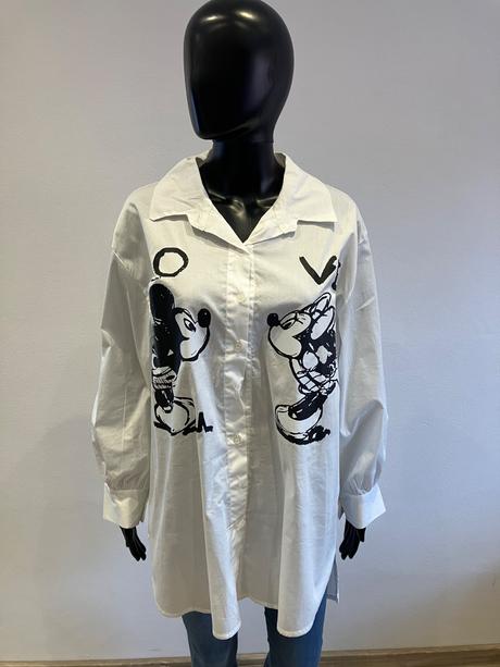 Dámska košeľa mickey a minnie (uni), l / m / xl