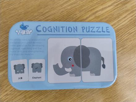 Montessori puzzle zvieratká,