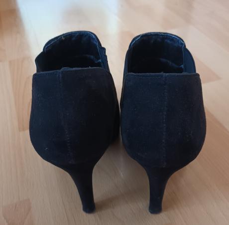 Cierne vysoke lodicky, deichmann,38