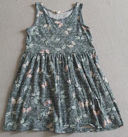 Šaty motýle a vážky h&m 110/116, h&m,110