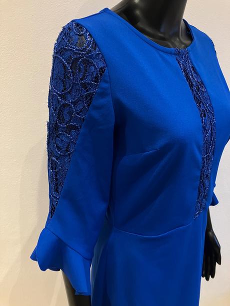 Dámske áčkové šaty elegantné rouge avenue (l), l