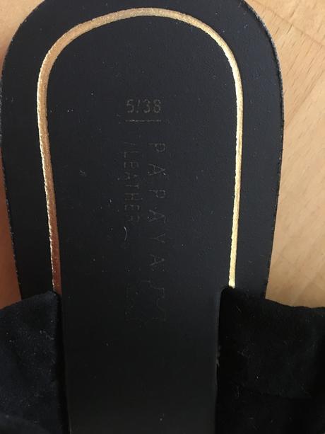 Nove letne slapky v38, 38