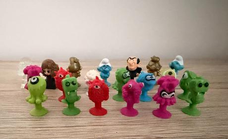 Mix figúrok stikeez s prísavkou (lidl), 